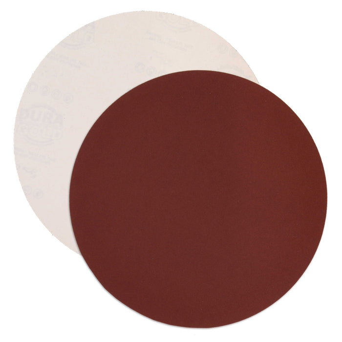 Dura-Gold Premium 10" PSA Sanding Discs - 180 Grit (Box of 8) - Sandpaper Discs with Self Adhesive, Fast Cutting Aluminum Oxide, Drywall, Floor, Wood