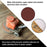 Dura-Gold Premium 10" PSA Sanding Discs - 60 Grit (Box of 8) - Sandpaper Discs with Self Adhesive, Fast Cutting Aluminum Oxide, Drywall, Floor, Wood