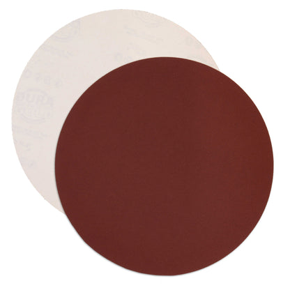 Premium 12" PSA Sanding Discs - 120 Grit (Box of 5) - Sandpaper Discs with Self Adhesive, Fast Cutting Aluminum Oxide, Drywall, Floor, Wood