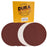 Dura-Gold Premium 12" PSA Sanding Discs - 80 Grit (Box of 5) - Sandpaper Discs with Self Adhesive, Fast Cutting Aluminum Oxide, Drywall, Floor, Wood