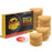 Premium - 220 Grit 1" Gold Hook & Loop Sanding Discs for DA Sanders - Box of 100 Sandpaper Finishing Discs for Automotive and Woodworking