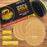 Variety Grit Pack - 2" Gold Hook & Loop Sanding Discs for DA Sanders - Box of 50