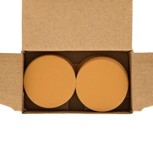 1500 Grit - 2" Gold Hook & Loop Sanding Discs for DA Sanders - Box of 30