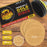 60 Grit - 2" Gold Hook & Loop Sanding Discs for DA Sanders - Box of 20