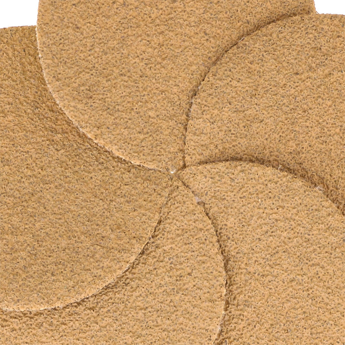 60 Grit - 2" Gold Hook & Loop Sanding Discs for DA Sanders - Box of 20