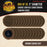 2" Diameter Surface Conditioning Discs Brown Coarse Sanding Grit (Box of 25) - R-Type Quick Change Connection - Surface Drill, Die Grinder, Strip, Grind & Remove Rust, Burrs, Paint