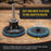 2" Diameter Surface Conditioning Discs Blue Fine Sanding Grit (Box of 25) - R-Type Quick Change Connection - Finishing Prep, Grind Remove Rust, Strip Paint - For Drill, Die Grinder