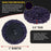 11-Piece 2" Diameter Abrasive Stripping Brush Wheel Set - 10 Each Quick Change Grinding Strip Discs, 1/4" Drill Shank Backing Pad - Remove Rust, Welds, Burrs, Paint