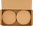120 Grit - 3" Gold Hook & Loop Sanding Discs for DA Sanders - Box of 30