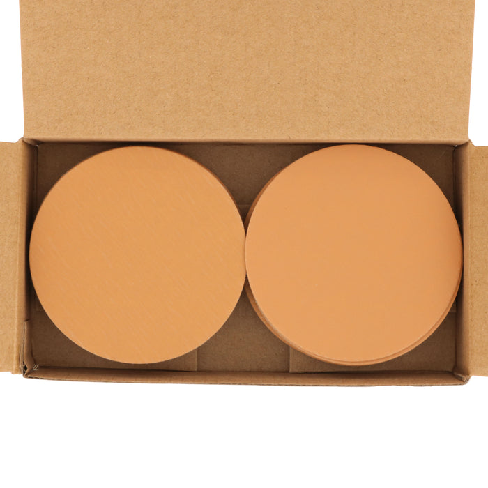1500 Grit - 3" Gold Hook & Loop Sanding Discs for DA Sanders - Box of 30
