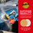 180 Grit - 3" Gold Hook & Loop Sanding Discs for DA Sanders - Box of 30