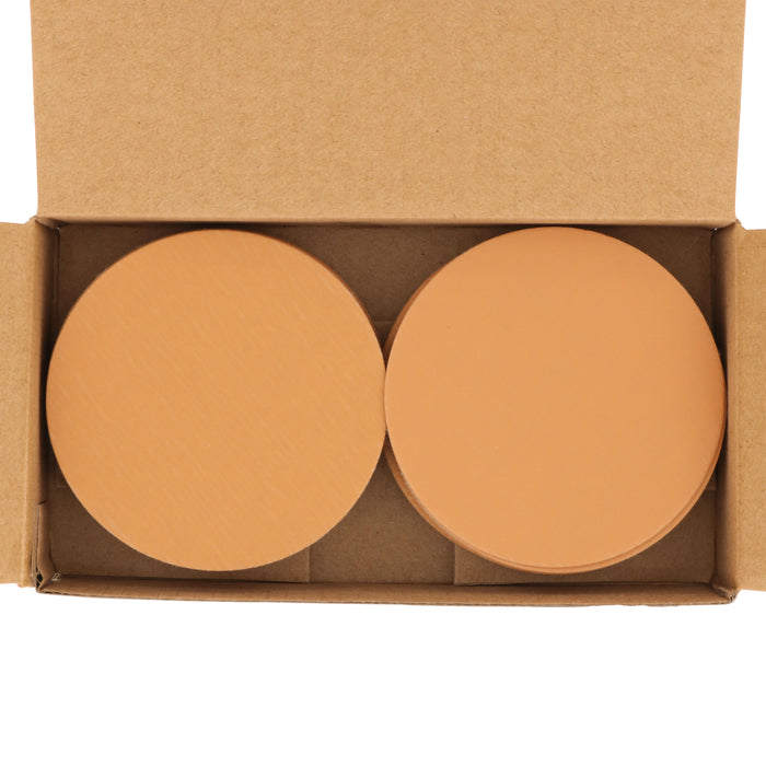 2000 Grit - 3" Gold Hook & Loop Sanding Discs for DA Sanders - Box of 30