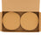 220 Grit - 3" Gold Hook & Loop Sanding Discs for DA Sanders - Box of 30