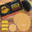 400 Grit - 3" Gold Hook & Loop Sanding Discs for DA Sanders - Box of 40