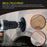 3 Inch Grinding Discs, 36 Grit (25 Disc Set) with R-Type Adapter & Backing Pad - Quick Change Zirconia Coarse Cut Sanding Discs for Auto, Wood, Metal, Rust, Oxidation, Welds