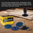3 Inch Grinding Discs, 36 Grit (25 Disc Set) with R-Type Adapter & Backing Pad - Quick Change Zirconia Coarse Cut Sanding Discs for Auto, Wood, Metal, Rust, Oxidation, Welds