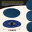 3 Inch Grinding Discs, 36, 60 & 80 Grit (25 Disc Each), R-Type Adapter & Backing Pad - Quick Change Zirconia Coarse Cut Sanding Discs for Auto, Wood, Metal, Rust, Oxidation, Welds