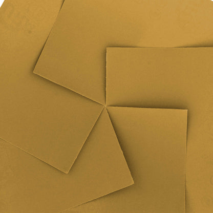 240 Grit Gold - 1/4 Sheet Plain Backing Sandpaper 5.5" x 4.5" - For Palm Sanders - Box of 400
