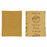 800 Grit Gold - 1/4 Sheet Plain Backing Sandpaper 5.5" x 4.5" - For Palm Sanders - Box of 400