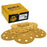 Variety Grit Pack - 5" Gold DA Sanding Discs - 9-Hole Pattern Hook and Loop - Box of 50