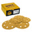 120 Grit - 5" Gold DA Sanding Discs - 9-Hole Pattern Hook and Loop - Box of 50