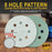 1000 Grit - 5" Green Film DA Sanding Discs - 8-Hole Pattern Hook and Loop - Box of 50
