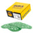 1500 Grit - 5" Green Film DA Sanding Discs - 8-Hole Pattern Hook and Loop - Box of 50