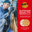 150 Grit - 5" Gold DA Sanding Discs - 5-Hole Pattern Hook and Loop - Box of 50
