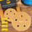280 Grit - 5" Gold DA Sanding Discs - 5-Hole Pattern Hook and Loop - Box of 50