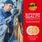 220 Grit - 5" Gold DA Sanding Discs - 8-Hole Pattern Hook and Loop - Box of 50