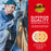 600 Grit - 5" Gold DA Sanding Discs - 8-Hole Pattern Hook and Loop - Box of 50