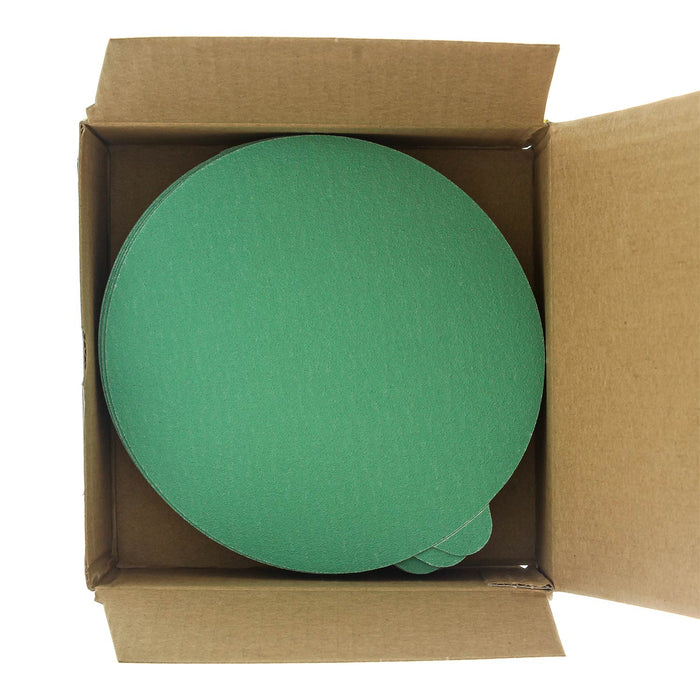 150 Grit - 5" Green Film - PSA Self Adhesive Stickyback Sanding Discs for DA Sanders - Box of 50