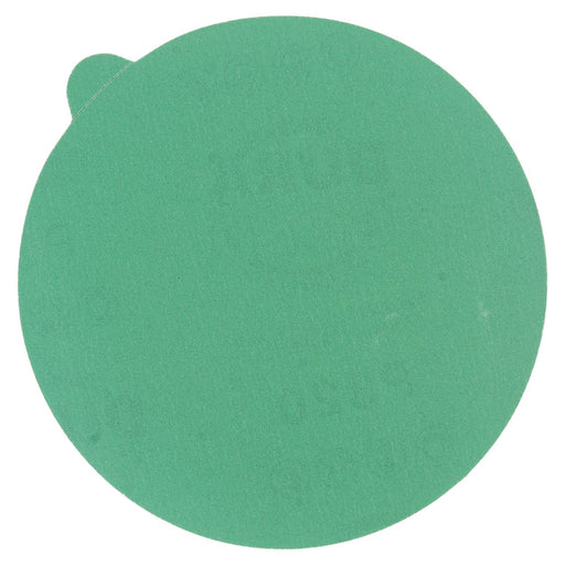 320 Grit - 5" Green Film - PSA Self Adhesive Stickyback Sanding Discs for DA Sanders - Box of 50