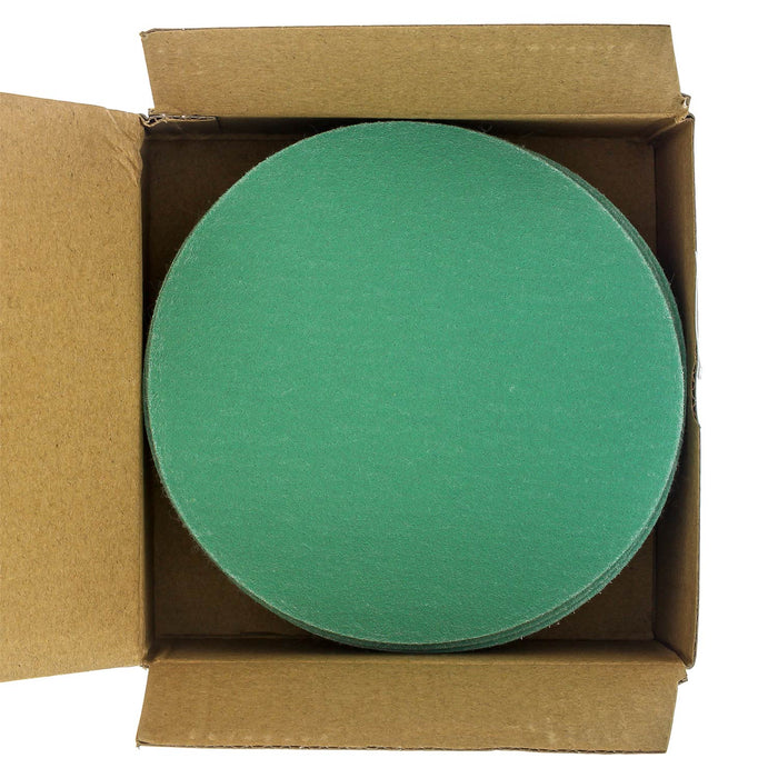 150 Grit - 5" Green Film - Hook & Loop Sanding Discs for DA Sanders - Box of 50