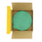 1500 Grit - 6" Green Film - PSA Self Adhesive Stickyback Sanding Discs for DA Sanders - Box of 25