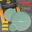 2000 Grit - 6" Green Film - PSA Self Adhesive Stickyback Sanding Discs for DA Sanders - Box of 25