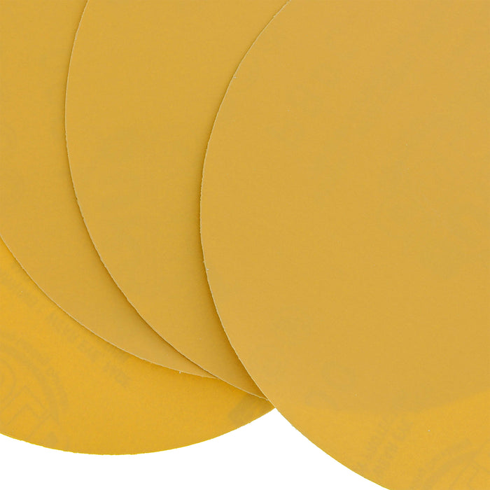 1000 Grit - 6" Gold PSA Self Adhesive Stickyback Sanding Discs for DA Sanders - Box of 24