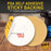 150 Grit - 6" Gold PSA Self Adhesive Stickyback Sanding Discs for DA Sanders - Box of 50