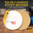 220 Grit - 6" Gold PSA Self Adhesive Stickyback Sanding Discs for DA Sanders - Box of 50