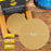 60 Grit - 6" Gold PSA Self Adhesive Stickyback Sanding Discs for DA Sanders - Box of 25