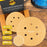 3000 Grit - 6" Gold Hook & Loop 6-Hole Pattern Sanding Discs for DA Sanders - Box of 24
