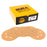 320 Grit - 6" Gold Hook & Loop 6-Hole Pattern Sanding Discs for DA Sanders - Box of 50