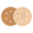 40 Grit - 6" Gold Hook & Loop 6-Hole Pattern Sanding Discs for DA Sanders - Box of 25