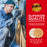 40 Grit - 6" Gold Hook & Loop 6-Hole Pattern Sanding Discs for DA Sanders - Box of 25