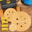 600 Grit - 6" Gold Hook & Loop 6-Hole Pattern Sanding Discs for DA Sanders - Box of 50