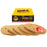 Variety Grit Pack - (80,120,220,320,400) - 6" Gold Hook & Loop 6-Hole Pattern Sanding Discs for DA Sanders - Box of 50