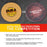 800 Grit - 6" Gold PSA Self Adhesive Stickyback Sanding Discs for DA Sanders - Box of 50