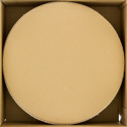 150 Grit - 6" Gold Hook & Loop No Hole Pattern Sanding Discs for DA Sanders - Box of 50