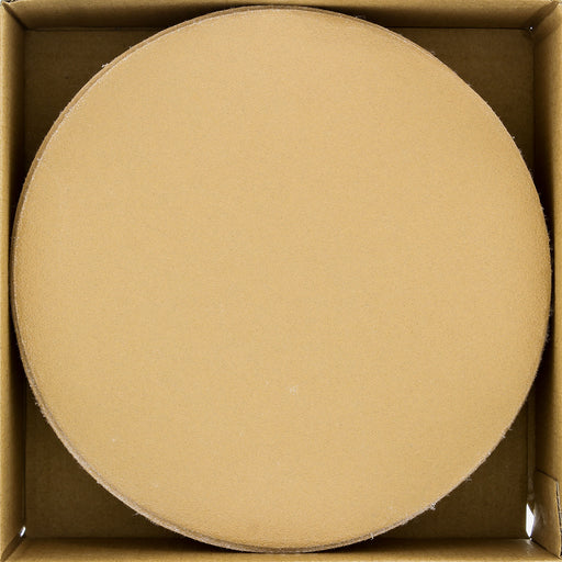 150 Grit - 6" Gold Hook & Loop No Hole Pattern Sanding Discs for DA Sanders - Box of 50