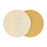 150 Grit - 6" Gold Hook & Loop No Hole Pattern Sanding Discs for DA Sanders - Box of 50